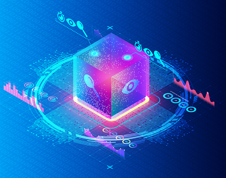 Data Monitoring Concept - Digital Practice in Which Critical Business Data is Continually Checked Against Quality Control Rules - 3D Illustration
